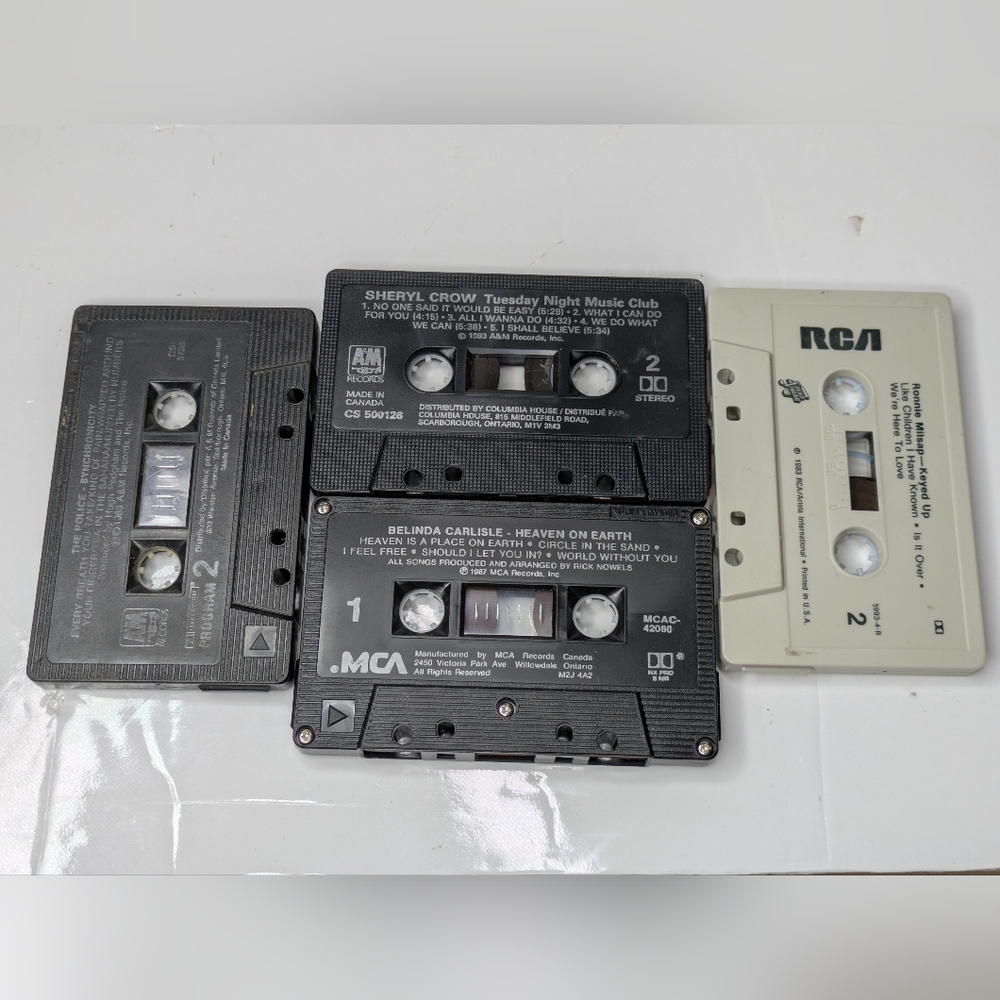 Vintage Cassette Tape Lot. Classic Rock, Pop, French, 70s 80s 90s, Soundtracks - Picture 6 of 15